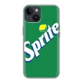 Дизайнерский пластиковый чехол для Iphone 14 Sprite