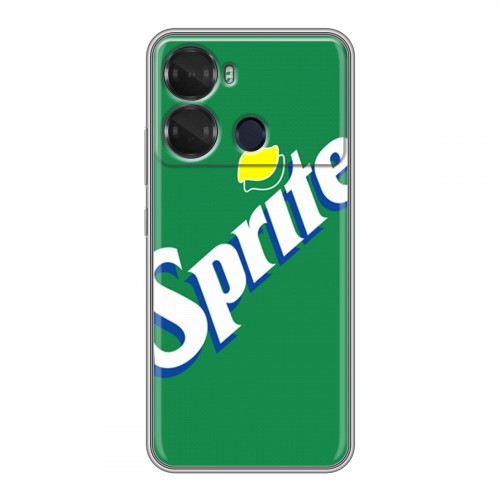 Дизайнерский силиконовый чехол для Itel P40 Sprite