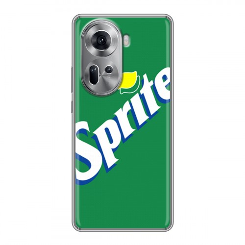 Дизайнерский силиконовый чехол для OPPO Reno 11 Sprite