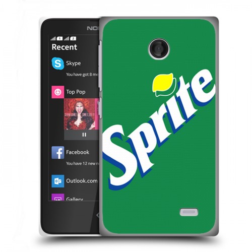 Дизайнерский пластиковый чехол для Nokia X Sprite