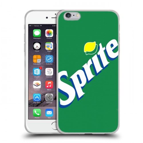 Дизайнерский силиконовый чехол для Iphone 6 Plus/6s Plus Sprite