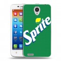 Дизайнерский пластиковый чехол для Lenovo S650 Ideaphone Sprite