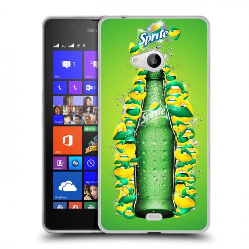 Дизайнерский пластиковый чехол для Microsoft Lumia 540 Sprite