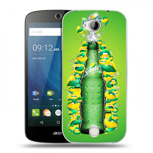 Дизайнерский силиконовый чехол для Acer Liquid Z530 Sprite