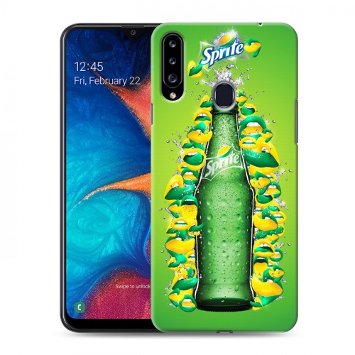 Дизайнерский пластиковый чехол для Samsung Galaxy A20s Sprite