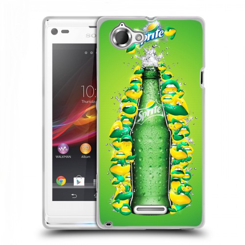 Дизайнерский пластиковый чехол для Sony Xperia L Sprite