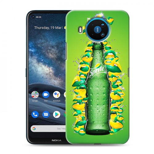 Дизайнерский силиконовый чехол для Nokia 8.3 Sprite