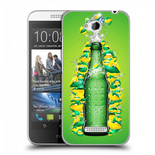 Дизайнерский пластиковый чехол для HTC Desire 616 Sprite