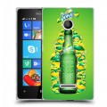 Дизайнерский пластиковый чехол для Microsoft Lumia 435 Sprite