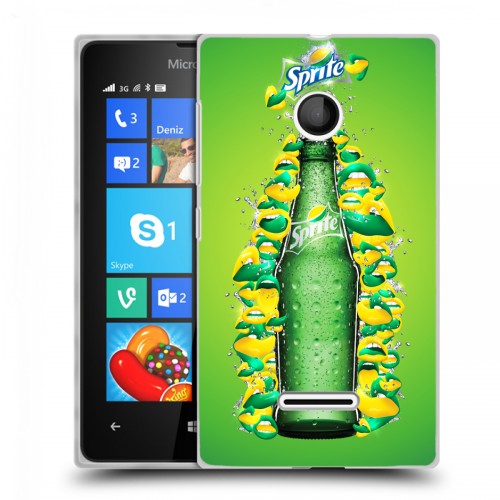 Дизайнерский пластиковый чехол для Microsoft Lumia 435 Sprite