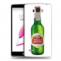 Дизайнерский пластиковый чехол для LG G4 Stylus Stella Artois