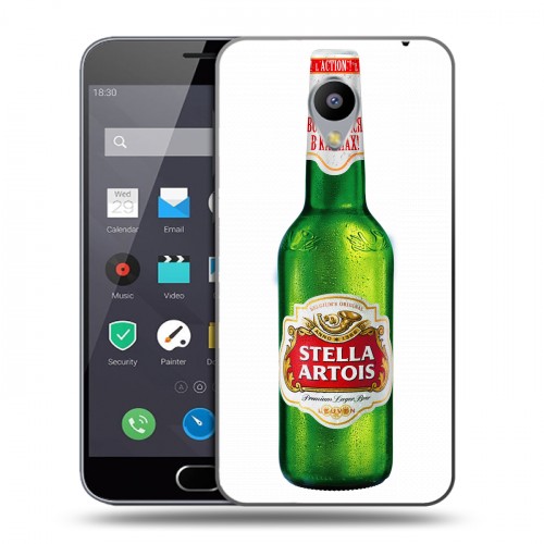 Дизайнерский пластиковый чехол для Meizu M2 Note Stella Artois