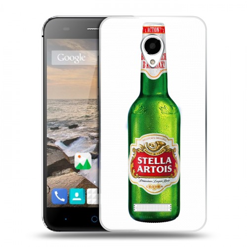 Дизайнерский силиконовый чехол для Micromax Canvas Spark Stella Artois