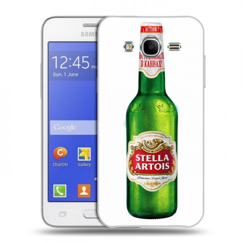 Дизайнерский силиконовый чехол для Samsung Galaxy J7 Stella Artois