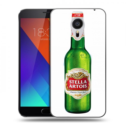 Дизайнерский пластиковый чехол для Meizu MX5 Stella Artois