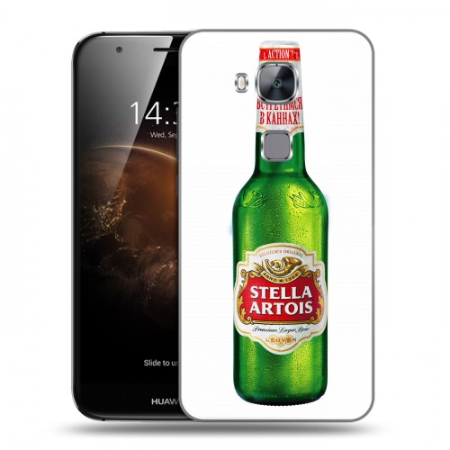 Дизайнерский пластиковый чехол для Huawei G8 Stella Artois