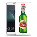 Дизайнерский пластиковый чехол для Huawei Mate S Stella Artois