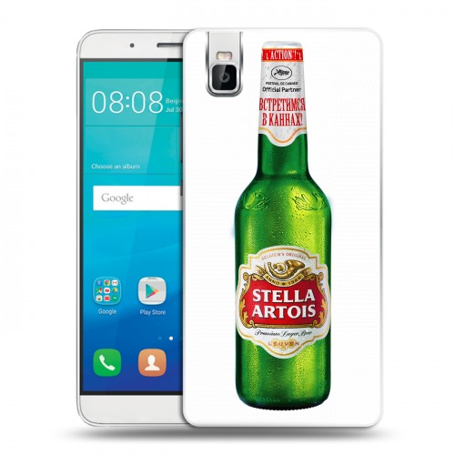 Дизайнерский пластиковый чехол для Huawei ShotX Stella Artois