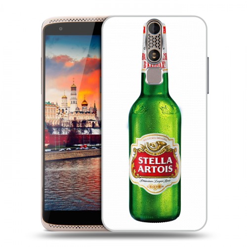 Дизайнерский пластиковый чехол для ZTE Axon Mini Stella Artois