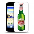 Дизайнерский пластиковый чехол для ZTE Blade A510 Stella Artois