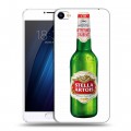 Дизайнерский пластиковый чехол для Meizu U20 Stella Artois