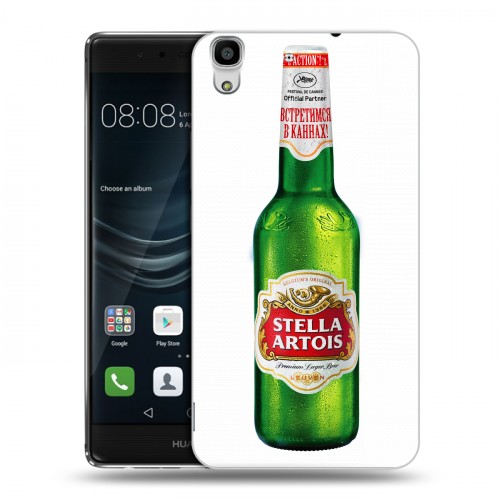 Дизайнерский пластиковый чехол для Huawei Y6II Stella Artois