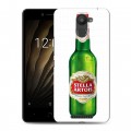 Дизайнерский силиконовый чехол для BQ Aquaris U Stella Artois