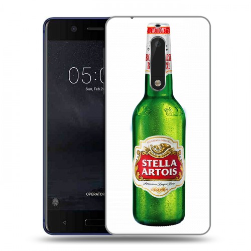 Дизайнерский пластиковый чехол для Nokia 5 Stella Artois