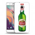 Дизайнерский пластиковый чехол для HTC One X10 Stella Artois