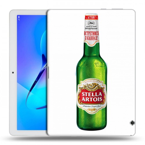 Дизайнерский силиконовый чехол для Huawei MediaPad T3 10 Stella Artois