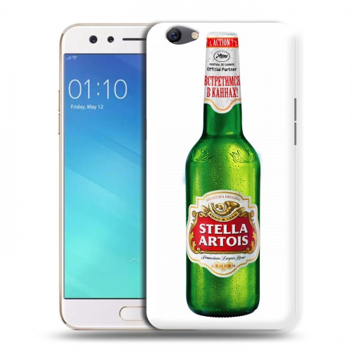 Дизайнерский силиконовый чехол для OPPO F3 Stella Artois