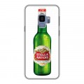 Дизайнерский пластиковый чехол для Samsung Galaxy S9 Stella Artois