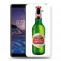 Дизайнерский пластиковый чехол для Nokia 7 Plus Stella Artois