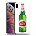 Дизайнерский силиконовый чехол для Iphone Xs Max Stella Artois