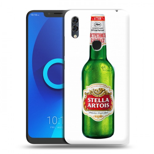 Дизайнерский силиконовый чехол для Alcatel 5V Stella Artois