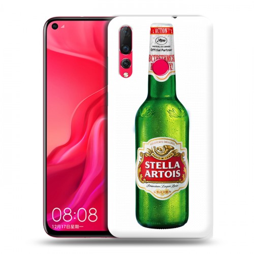 Дизайнерский пластиковый чехол для Huawei Nova 4 Stella Artois