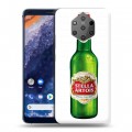 Дизайнерский силиконовый чехол для Nokia 9 PureView Stella Artois