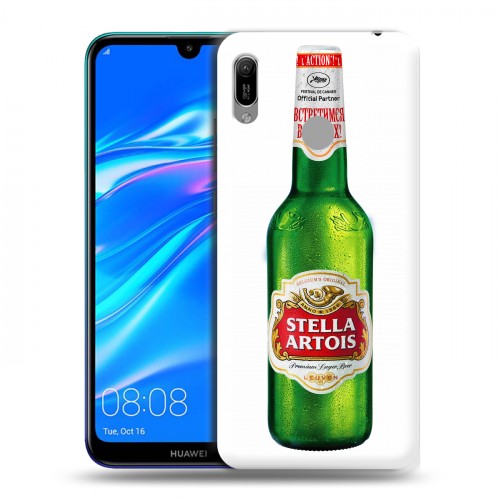 Дизайнерский пластиковый чехол для Huawei Y6 (2019) Stella Artois