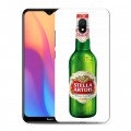 Дизайнерский силиконовый с усиленными углами чехол для Xiaomi RedMi 8A Stella Artois