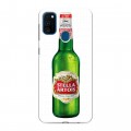 Дизайнерский силиконовый чехол для Samsung Galaxy M30s Stella Artois