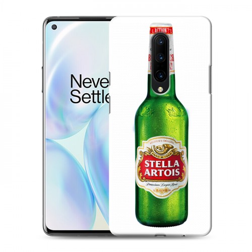 Дизайнерский силиконовый чехол для OnePlus 8 Stella Artois