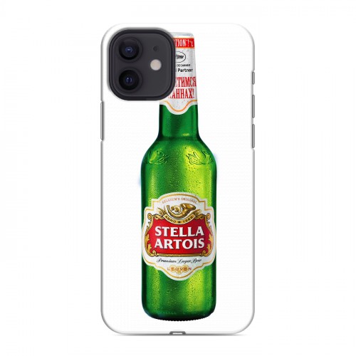 Дизайнерский силиконовый чехол для Iphone 12 Stella Artois