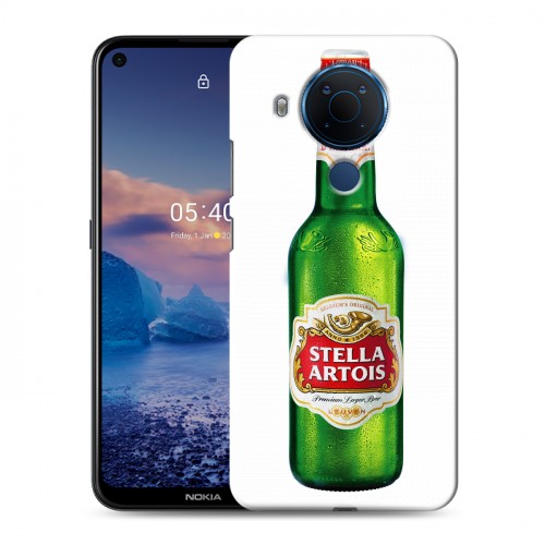 Дизайнерский силиконовый чехол для Nokia 5.4 Stella Artois