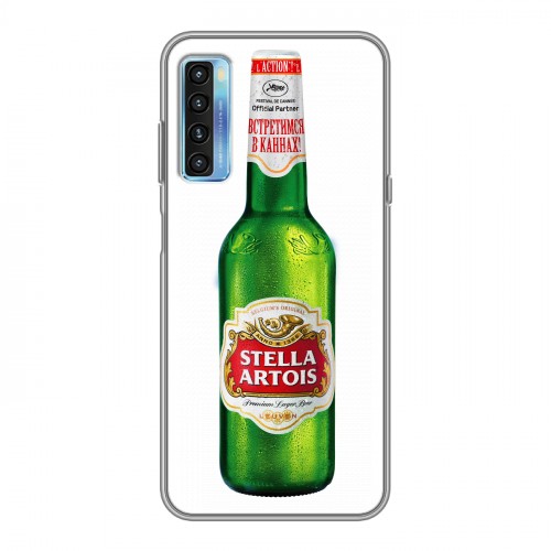 Дизайнерский силиконовый чехол для TCL 20L Stella Artois