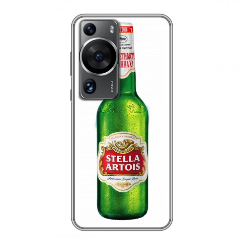 Дизайнерский силиконовый чехол для Huawei P60 Stella Artois