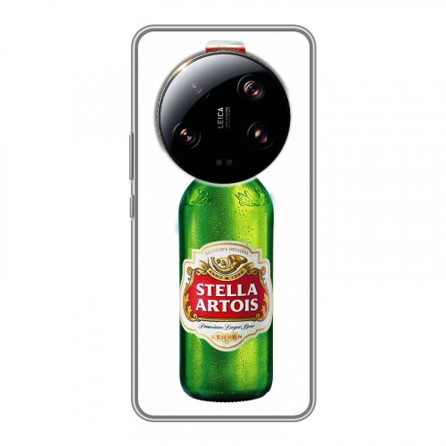 Дизайнерский силиконовый чехол для Xiaomi 13 Ultra Stella Artois