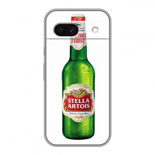 Дизайнерский силиконовый чехол для Google Pixel 8a Stella Artois