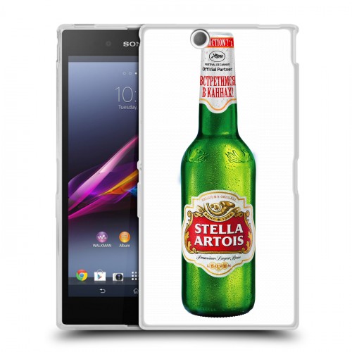 Дизайнерский пластиковый чехол для Sony Xperia Z Ultra  Stella Artois