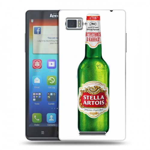 Дизайнерский пластиковый чехол для Lenovo Vibe Z Stella Artois