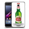 Дизайнерский силиконовый чехол для Sony Xperia E1 Stella Artois